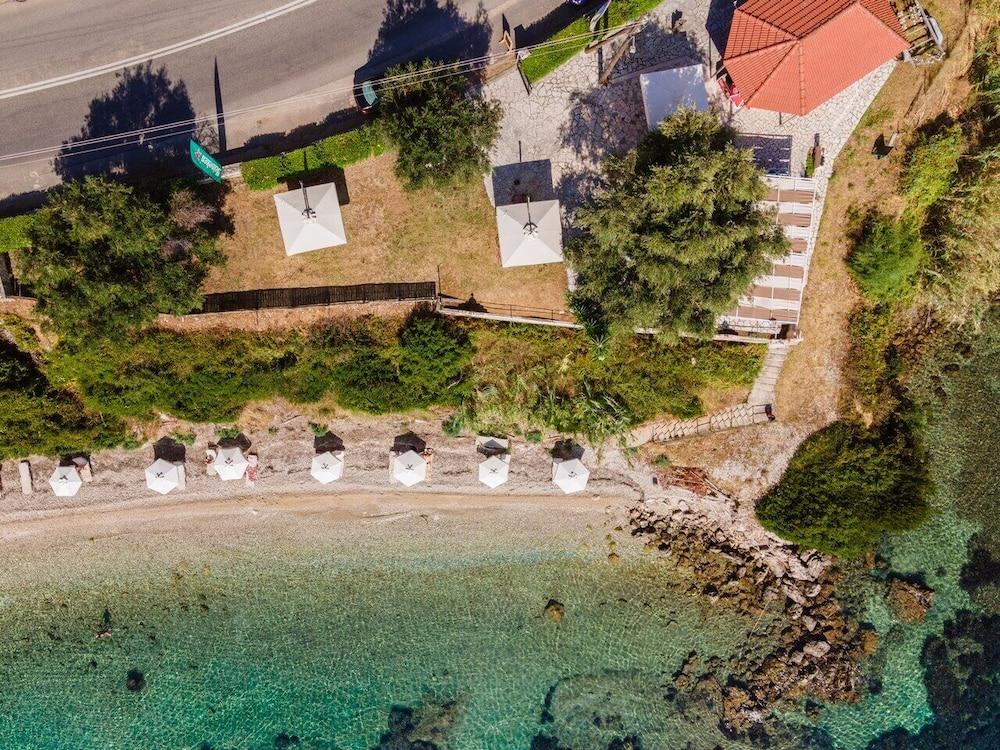 Aurora Beach Hotel Agios Ioannis Peristerion Exteriör bild